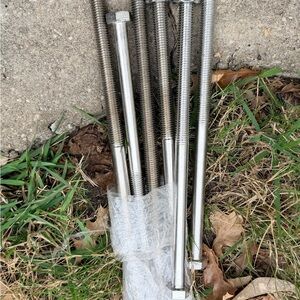 3/4 marine stainless steel hex bolts